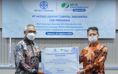 Menyambut 30 Tahun, Mitsui Leasing Capital Indonesia Berbagi Kebahagiaan dengan 300 Pekerja Rentan